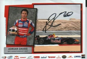 Adrian Zaugg Autographed Photo South African Race Car Driver - Picture 1 of 1