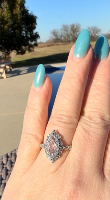 2025 Original - Bomb Party - Talla 7 - Rodio - Diamante Circonita cúbica - Llamadas reales Foto 1 de 3