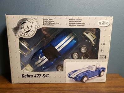 Testors COBRA 427 S/C #630006 Metal Body Model Kit Scale 1:32 Skill 1 New in Box - Image 1 of 4