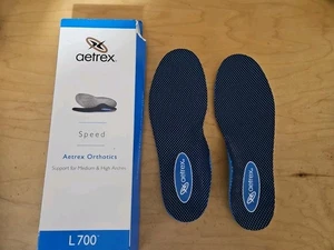 Aetrex Hombre L700 Velocidad Ortesis Malla Tela Arco Soporte Insertos Hombre 8 - Imagen 1 de 7