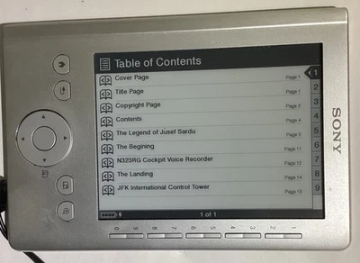 sony digital book reader prs-300 - Image 1 of 3