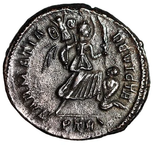 Konstantin I. der große versilberte Nummus "SARMATIA DEVICTA" sehr schön - Bild 1 von 5