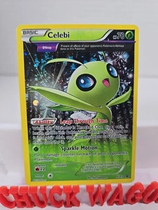 Celebi XY93 Black Star Promo Full Art Kosmos Holo Pokemon Karte LP - Bild 1 von 4