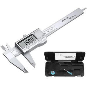 Neoteck 4 inch/100mm Digital Caliper, Stainless Steel Electronic Calipers...  - Picture 1 of 6