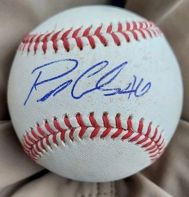 Patrick Corbin Signed MLB Baseball WS Champion Nats Dbacks Rangers Proof Picture - Image 1 of 3