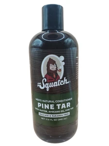 Dr Squatch PINE TAR Men's Shea Butter Avocado Oil Natural Conditioner 11.5 oz - Picture 1 of 3