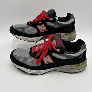 New Balance 993 MR993BR Rojo Negro Gris Para Hombre 11.5 Colección Heritage Hecho en EE. UU. - Imagen 1 de 12