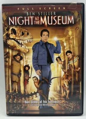 Night At The Museum DVD Widescreen Ben Stiller Robin Williams Dick Van Dyke 2007 - Image 1 of 3