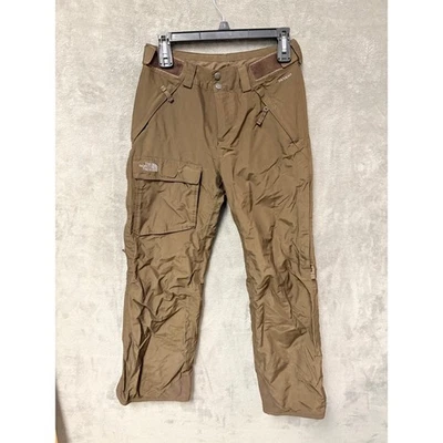 The North Face 女式 XS 高棕色滑雪滑雪板裤 Hyvent 防水 — 第 1/4 张图片