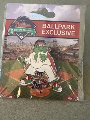 2025 Phillie Phanatic Elvis Collectible Pin-CB Park Exclusive  - Image 1 of 3