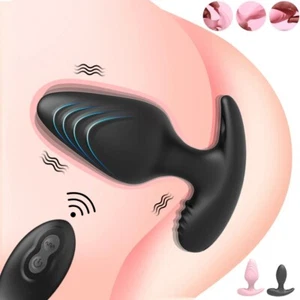 2024 NEW Mini Powerful Prostate Massager Dual Motor Male Waterproof Vibrators - Picture 1 of 14