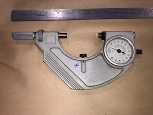 MITUTOYO DIAL SNAP GAGE  50-75MM 0.001MM NO. 523-123 - Picture 1 of 4