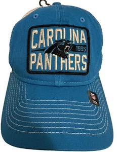 Carolina Panthers NE 9Twenty Team Headwear Devoted Mesh Snapback Hat Cap Men - Picture 1 of 7