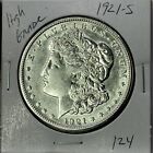 1921 S Morgan Silver Dollar High Grade Us Silver Coin #124