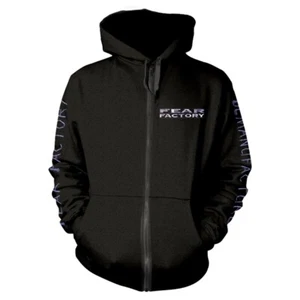 FEAR FACTORY DEMANUFACTURE POCKET HOODED SWEATSHIRT WITH ZIP - Picture 1 of 2