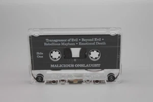 Thrash Death Metal Malicious Onlslaught Rebellious Mayhem CASSETTE ONLY NO INLAY - Picture 1 of 5