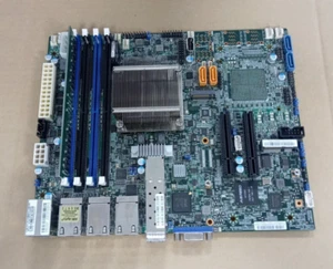 Supermicro X10SDV-TP8F Motherboard Intel Xeon D1518 16GB Ram PC4 - Bild 1 von 5