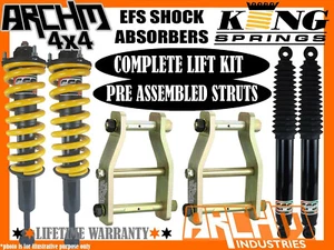 KIT ELEVADOR GRILLETE SUSPENSIÓN EXT MITSUBISHI MQ/MR TRITON EFS SHOCKS KING 40mm - Imagen 1 de 2