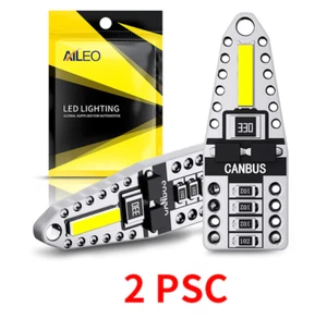 2pcs AILEO T10 Led Canbus W5W Led Bulbs 168 194 2SMD White Signal Lamp Dome-12V- - Picture 1 of 1