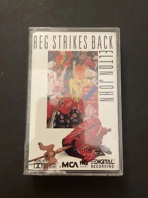 Elton John Reg Strikes Back 1988 Town Of Plenty Goodbye Marlon Brando - Image 1 of 4