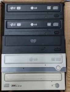 Masterizzatore DVD IDE PATA EIDE 5,25" Interno LG Samsung Lite-ON Hitachi DVDR - Photo 1/2