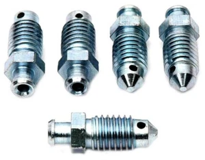 Set of 5 Brake Bleeder Screws Fits Front or Rear For Buick Cadillac Chevy GMC - Picture 1 of 2