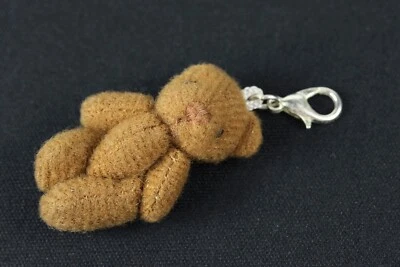 Teddy Bear Charm Pendant Charm Bracelet Miniblings Teddy Bear Plush Brown - Image 1 of 4