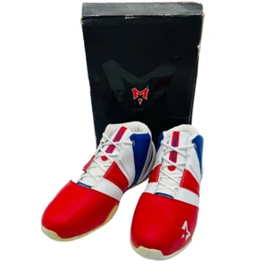 Vtg Starbury by Stephon Marbury Basketball Shoes Sz 15 Patriotic Colors READ - Picture 1 of 15