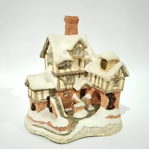 Vtg David Winter - Dickens Christmas Carol Ebenezer Scrooge Xmas Village House - Picture 1 of 10