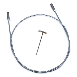 ChiaoGoo SWIV360 [L] Large Steel Cables- For US-9 (5.5 mm) to US-15 (10 mm) Tips - Picture 1 of 1