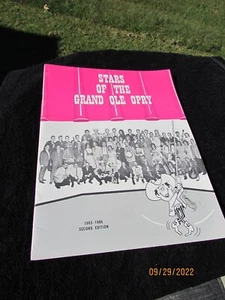 Rare Stars Of The Grand Ole Opry 1965-66 Edition Program Excellent Country West - Picture 1 of 2