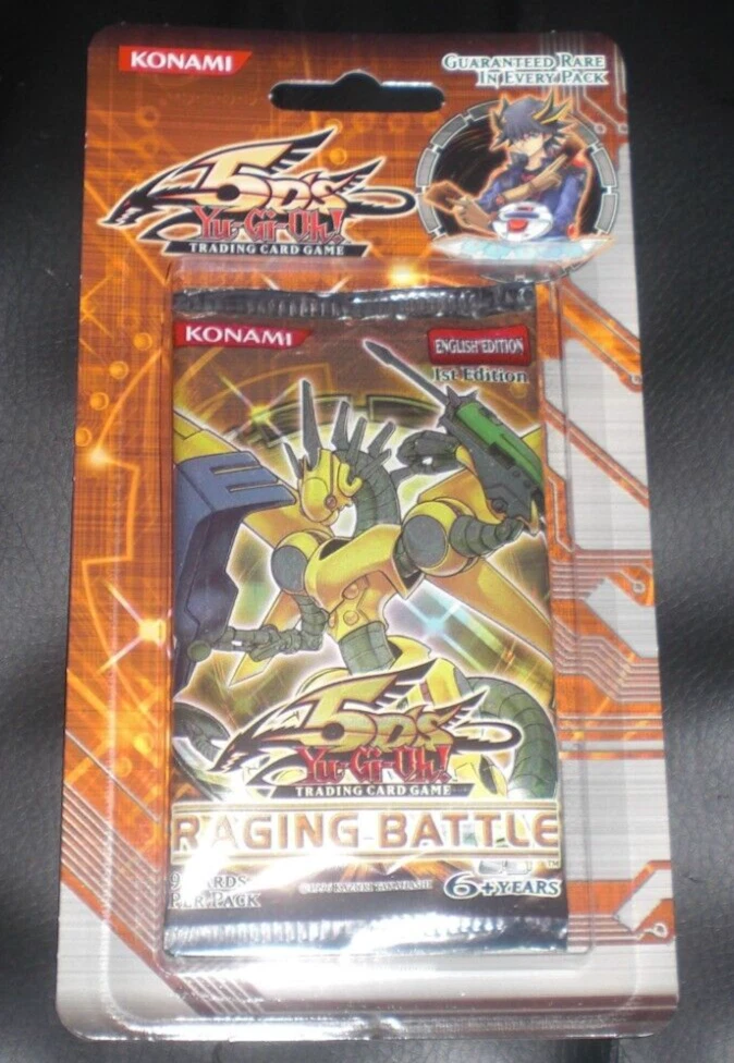 Yu-Gi-Oh! TCG Raging Battle Sealed Collectible Card Game Packs for