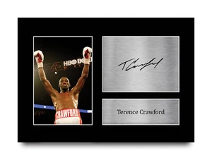 Terence Crawford A4 Boxing Gift Signed Autograph Photo Prints to Boxer Fans - Picture 1 of 17