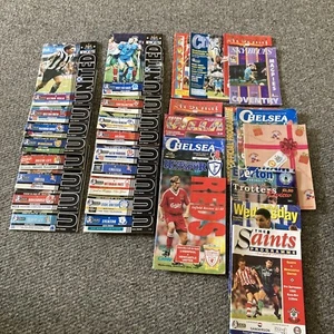 1995-96 Newcastle United Premier League 33 Home and Away Programmes - Picture 1 of 6