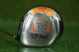 PING G10 460CC TITANIUM DRIVER TFC 129 D REGULAR FLEX 10.5 DRAW W/ HEADCOVER!! - Picture 1 of 12