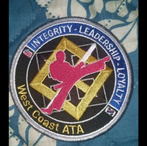 West Coast ATA Integrity leadership Loyaltyv Embroidered Patch Applique - Picture 1 of 5