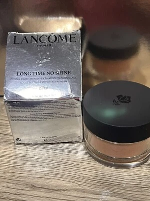 Lancome Long Time No Shine Loose Setting & Mattifying Powder Deep FullSize NIB - Image 1 of 4
