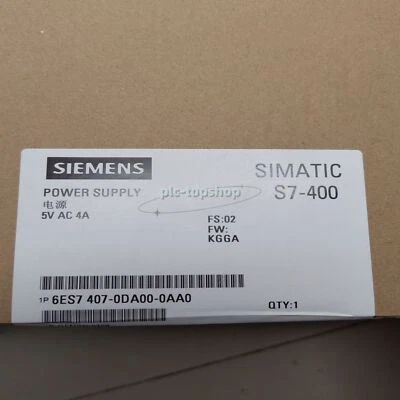 1pc Siemens Simatic 6ES7407-0DA00-0AA0 PLC - Image 1 of 2