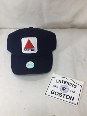 Boston Citgo Sign Fenway Cap Hat FULL Blue Truckers Red Sox Theme & Sticker Lot - Image 1 of 4
