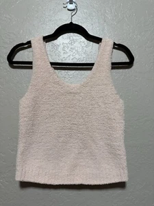 Ugg Dulcie Cozy Soft Knit Scoop-Neck Tank Top Size Medium - Picture 1 of 5