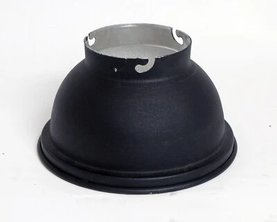 Photoflex Triton Black Reflector with Umbrella Hold Used 7" Diameter 4" - Image 1 of 2