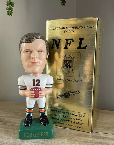 BOB GRIESE Miami Dolphins 1998 SAM’s Limited Edition Nodder Bobblehead NIB! Cover