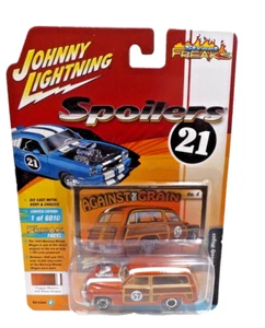 Johnny Lightning Street Freaks 1950 Mercury Woody Wagon "Against the Grain" 2021 - Imagen 1 de 5