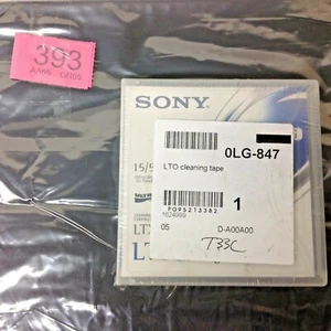 393/ HP PC MAC LTC-CL UNIVERSAL CLEANING CARTRIDGE--MODEL;15/50 LTO-NEW / SEALED - Picture 1 of 3