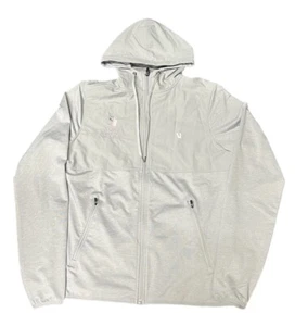 Vuori Sunday Element Jacket Mens Size Small Zip Up Hoodie Von's Gray Windbreaker - Picture 1 of 12
