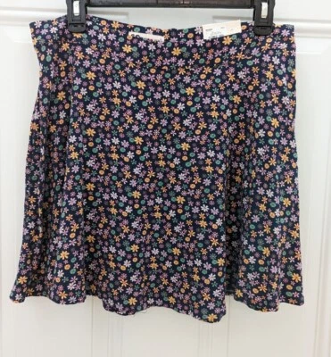 SO GOODS FOR LIFE Junior Girls High Rise Mini Skirt! NWTs - Large! Great Floral! - Imagem 1 de 3