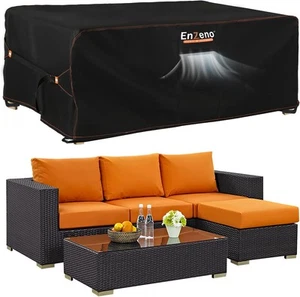 Patio Furniture Set Cover Outdoor Sectional Sofa Couch Set Covers Waterproof - Picture 1 of 7