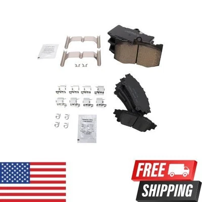 TRQ Ceramic Brake Pads Lexus GS200t GS350 IS350 RC350 2013-2019 Quiet Low Dust Foto 1 de 4