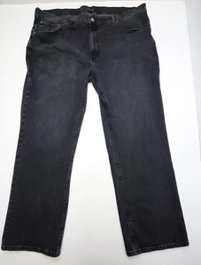 Mott & Bow Allen Straight Jeans Mens 42 x30.5" Dark Gray 12 Month Wash - Picture 1 of 14