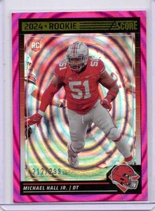 2024 Score - Michael Hall Jr. #363 (RC) Cleveland Browns /299 - Picture 1 of 2
